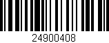 Código de barras (EAN, GTIN, SKU, ISBN): '24900408'