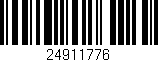 Código de barras (EAN, GTIN, SKU, ISBN): '24911776'