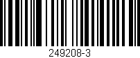 Código de barras (EAN, GTIN, SKU, ISBN): '249208-3'
