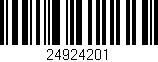 Código de barras (EAN, GTIN, SKU, ISBN): '24924201'