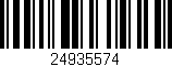 Código de barras (EAN, GTIN, SKU, ISBN): '24935574'
