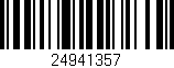 Código de barras (EAN, GTIN, SKU, ISBN): '24941357'