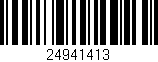 Código de barras (EAN, GTIN, SKU, ISBN): '24941413'