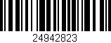 Código de barras (EAN, GTIN, SKU, ISBN): '24942823'