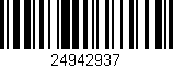 Código de barras (EAN, GTIN, SKU, ISBN): '24942937'