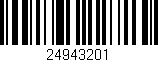 Código de barras (EAN, GTIN, SKU, ISBN): '24943201'
