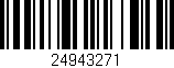 Código de barras (EAN, GTIN, SKU, ISBN): '24943271'