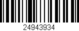 Código de barras (EAN, GTIN, SKU, ISBN): '24943934'