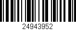 Código de barras (EAN, GTIN, SKU, ISBN): '24943952'