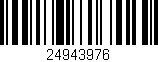 Código de barras (EAN, GTIN, SKU, ISBN): '24943976'