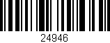 Código de barras (EAN, GTIN, SKU, ISBN): '24946'