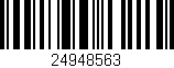 Código de barras (EAN, GTIN, SKU, ISBN): '24948563'