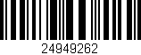 Código de barras (EAN, GTIN, SKU, ISBN): '24949262'