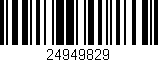 Código de barras (EAN, GTIN, SKU, ISBN): '24949829'