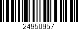 Código de barras (EAN, GTIN, SKU, ISBN): '24950957'