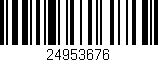 Código de barras (EAN, GTIN, SKU, ISBN): '24953676'