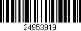 Código de barras (EAN, GTIN, SKU, ISBN): '24953919'