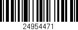 Código de barras (EAN, GTIN, SKU, ISBN): '24954471'
