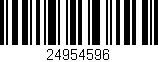 Código de barras (EAN, GTIN, SKU, ISBN): '24954596'