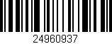 Código de barras (EAN, GTIN, SKU, ISBN): '24960937'