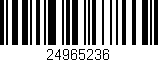 Código de barras (EAN, GTIN, SKU, ISBN): '24965236'