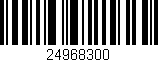 Código de barras (EAN, GTIN, SKU, ISBN): '24968300'