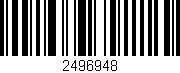 Código de barras (EAN, GTIN, SKU, ISBN): '2496948'