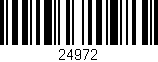 Código de barras (EAN, GTIN, SKU, ISBN): '24972'