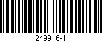Código de barras (EAN, GTIN, SKU, ISBN): '249916-1'