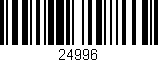 Código de barras (EAN, GTIN, SKU, ISBN): '24996'
