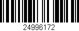 Código de barras (EAN, GTIN, SKU, ISBN): '24996172'