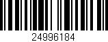 Código de barras (EAN, GTIN, SKU, ISBN): '24996184'