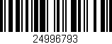 Código de barras (EAN, GTIN, SKU, ISBN): '24996793'