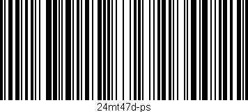 Código de barras (EAN, GTIN, SKU, ISBN): '24mt47d-ps'