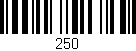 Código de barras (EAN, GTIN, SKU, ISBN): '250'
