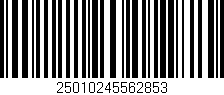 Código de barras (EAN, GTIN, SKU, ISBN): '25010245562853'