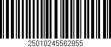 Código de barras (EAN, GTIN, SKU, ISBN): '25010245562855'