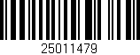 Código de barras (EAN, GTIN, SKU, ISBN): '25011479'
