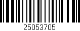 Código de barras (EAN, GTIN, SKU, ISBN): '25053705'