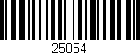 Código de barras (EAN, GTIN, SKU, ISBN): '25054'