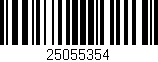Código de barras (EAN, GTIN, SKU, ISBN): '25055354'