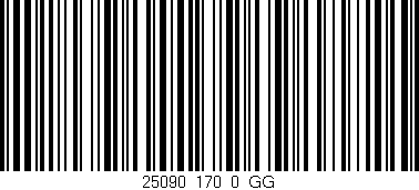 Código de barras (EAN, GTIN, SKU, ISBN): '25090_170_0_GG'