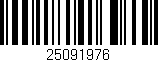 Código de barras (EAN, GTIN, SKU, ISBN): '25091976'