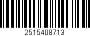 Código de barras (EAN, GTIN, SKU, ISBN): '2515408713'