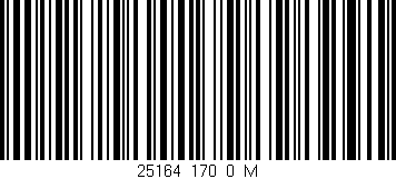 Código de barras (EAN, GTIN, SKU, ISBN): '25164_170_0_M'