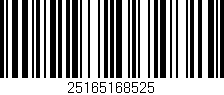 Código de barras (EAN, GTIN, SKU, ISBN): '25165168525'