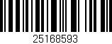 Código de barras (EAN, GTIN, SKU, ISBN): '25168593'