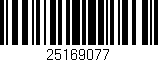 Código de barras (EAN, GTIN, SKU, ISBN): '25169077'