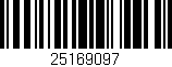 Código de barras (EAN, GTIN, SKU, ISBN): '25169097'