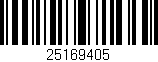 Código de barras (EAN, GTIN, SKU, ISBN): '25169405'